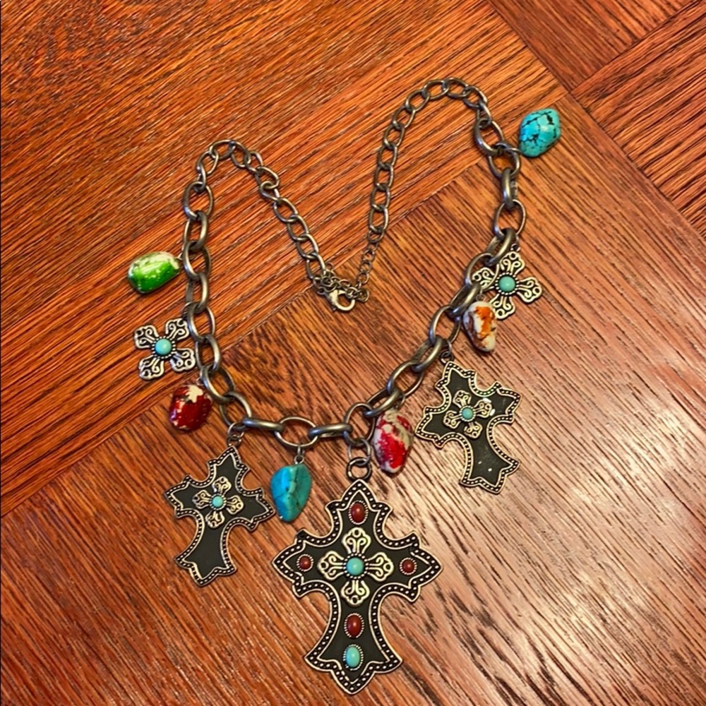 Western cross neckless